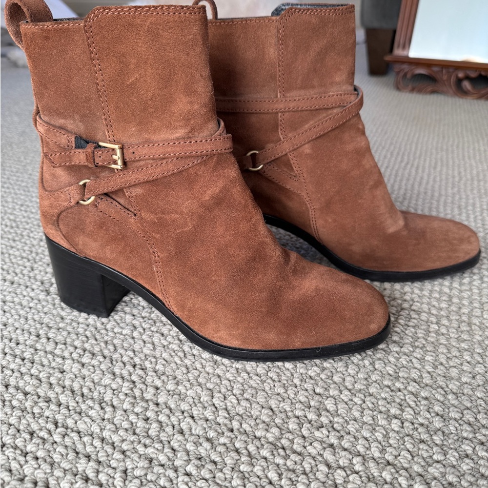 Rag & Bone Suede Ankle Boots - Picture 5 of 8